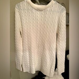 PULSE M/L white sweater